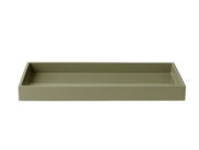 LUX Lacquer Tray 38*19*3,5 cm Army